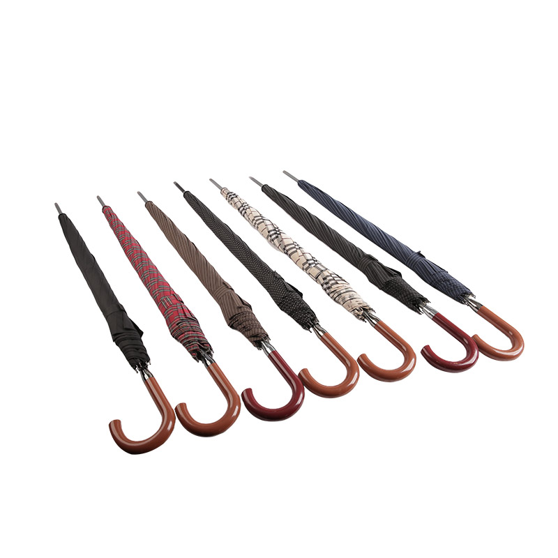 Ketegasan Baik Pongee Payung lurus-0E6B0175