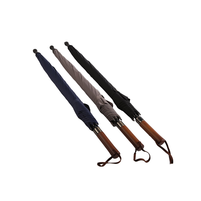 Payung Lurus Pongee Tinggi Hitam-0E6B0213