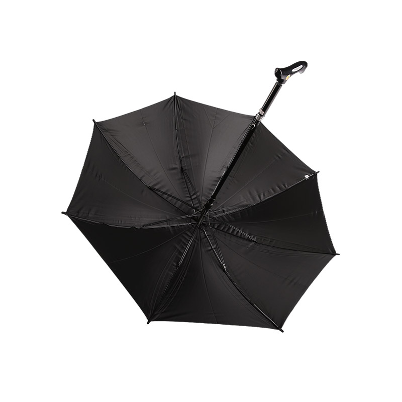 Angin Kencang Dan Pongee Kalis Air Dengan Payung Lurus Bersalut Perak-0E6B0223