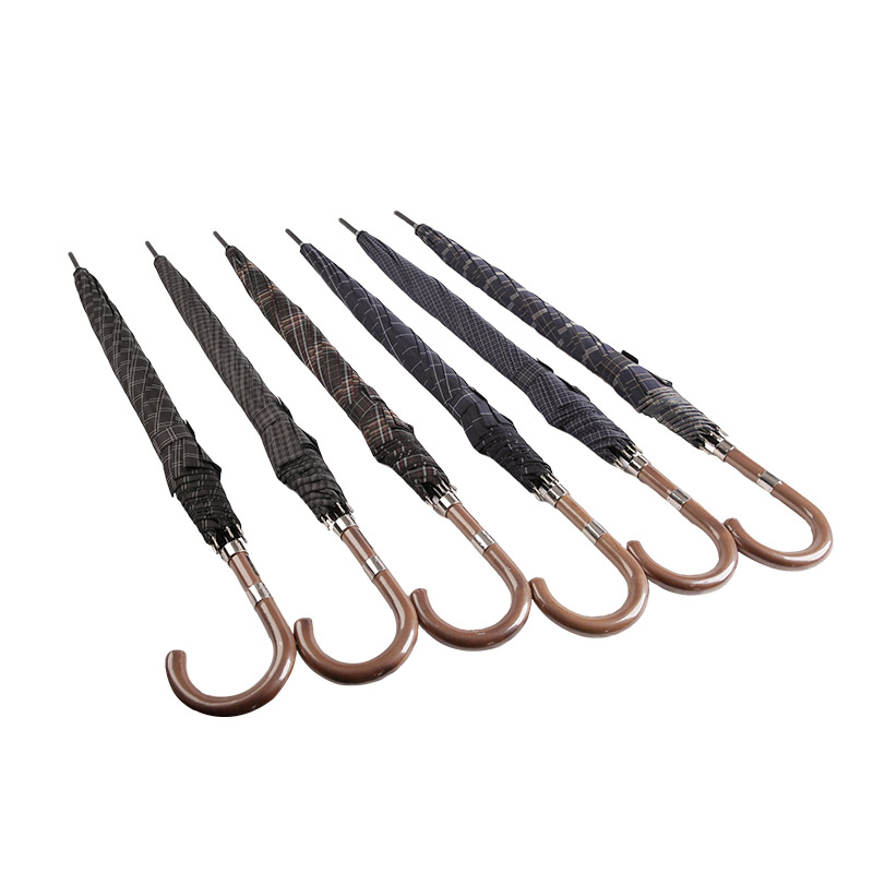 Ringan Dan Sesuai Untuk Lelaki Pongee Straight umbrella-0E6B0362