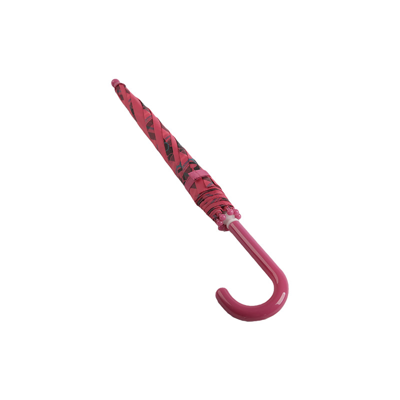 Payung Kanak-kanak Kucing Merah Jambu Berjalur-0E6B0625