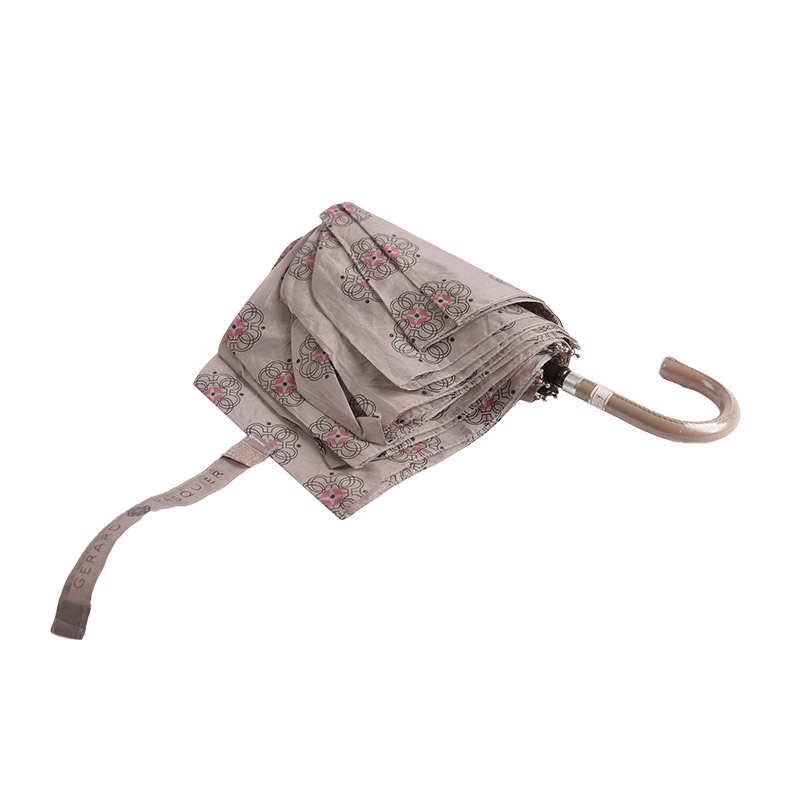 Poliester Cetakan Warna Cerah Payung tiga kali ganda-0E6B0739